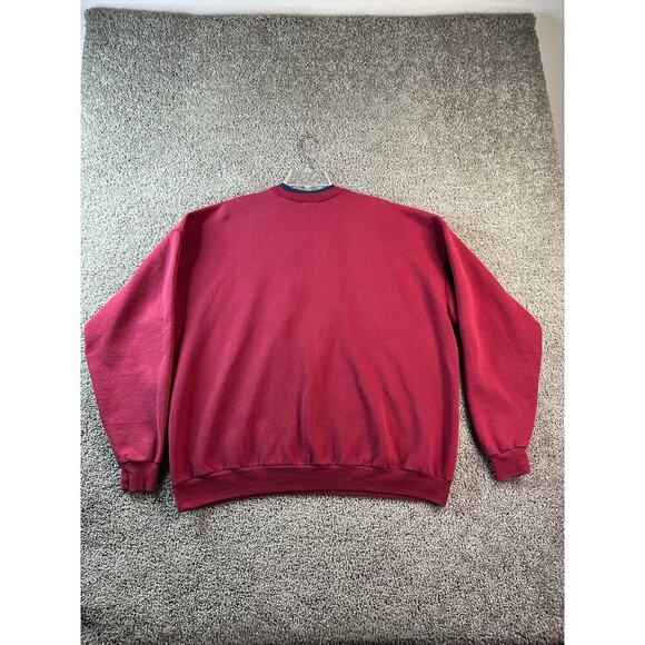 VINTAGE 90s Grandma Sweatshirt Womens 2X Red Teddy Bears Love Pullover Ladies * - Picture 6 of 10